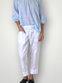 darcy pant - white linen Apparel