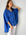 issey shirt - cobalt linen Apparel