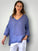 lydia top -cornflower linen Apparel