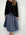 lola skirt - fine navy stripe hemp Apparel