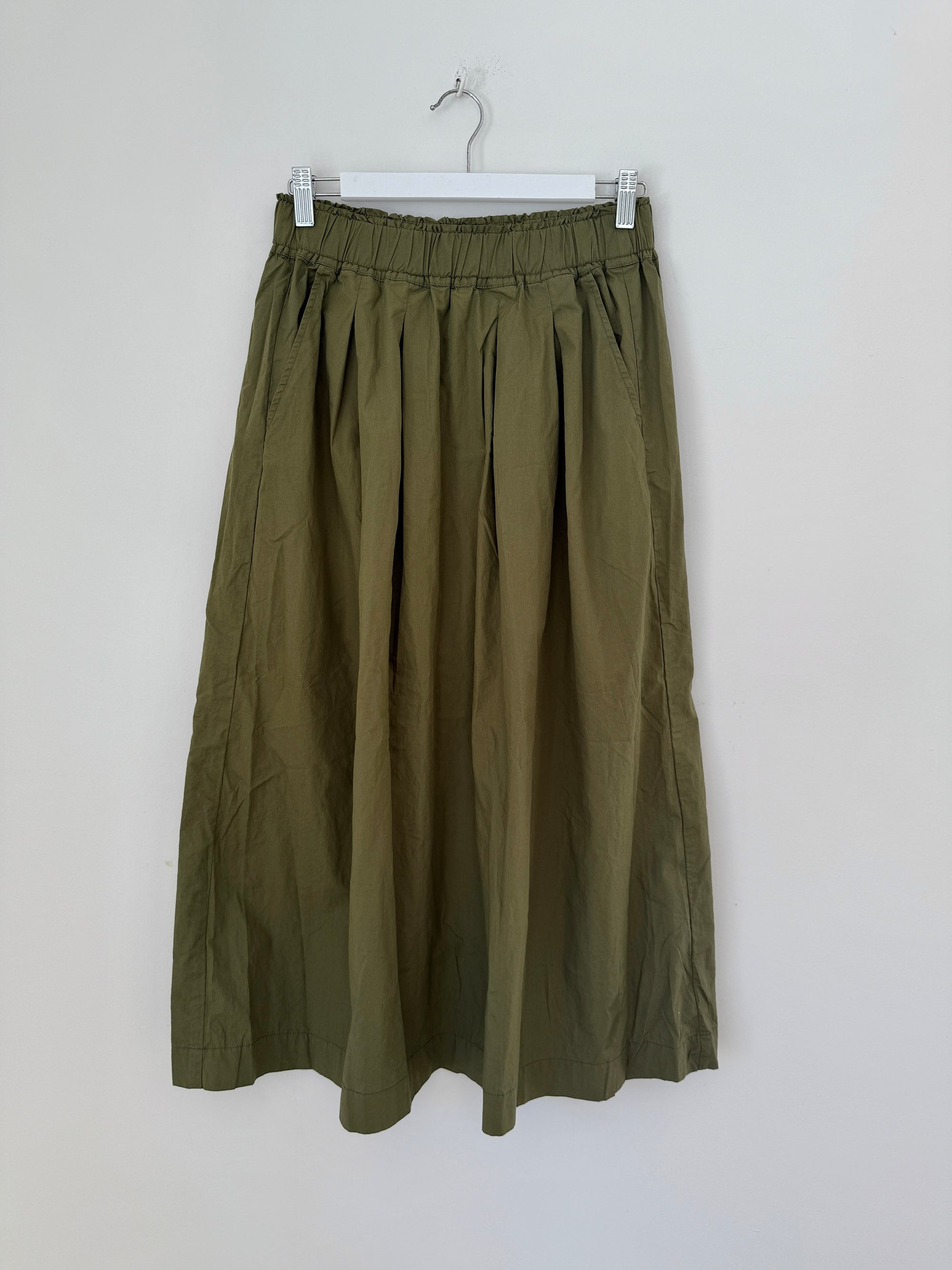 Lilliana skirt-army cotton