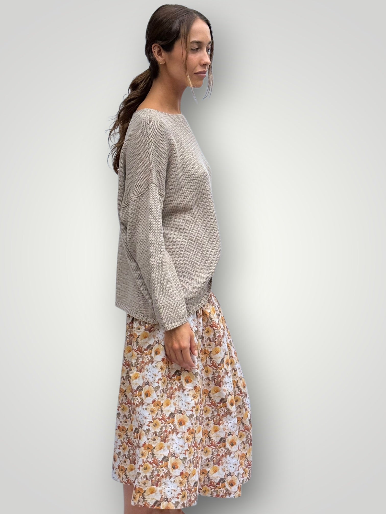 ashton cotton jersey - natural Apparel