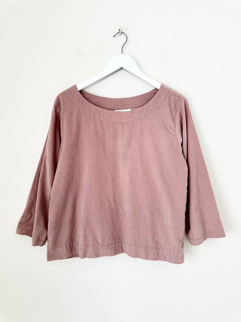 anya top - dusty pink cord Apparel