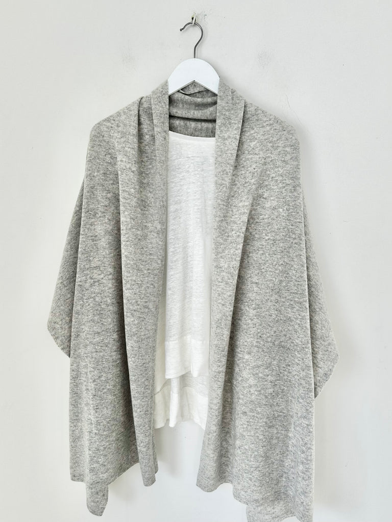 large cashmere scarf- grey marle Apparel