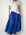 lulu skirt - cobalt linen Apparel