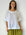 mia top - white linen Apparel