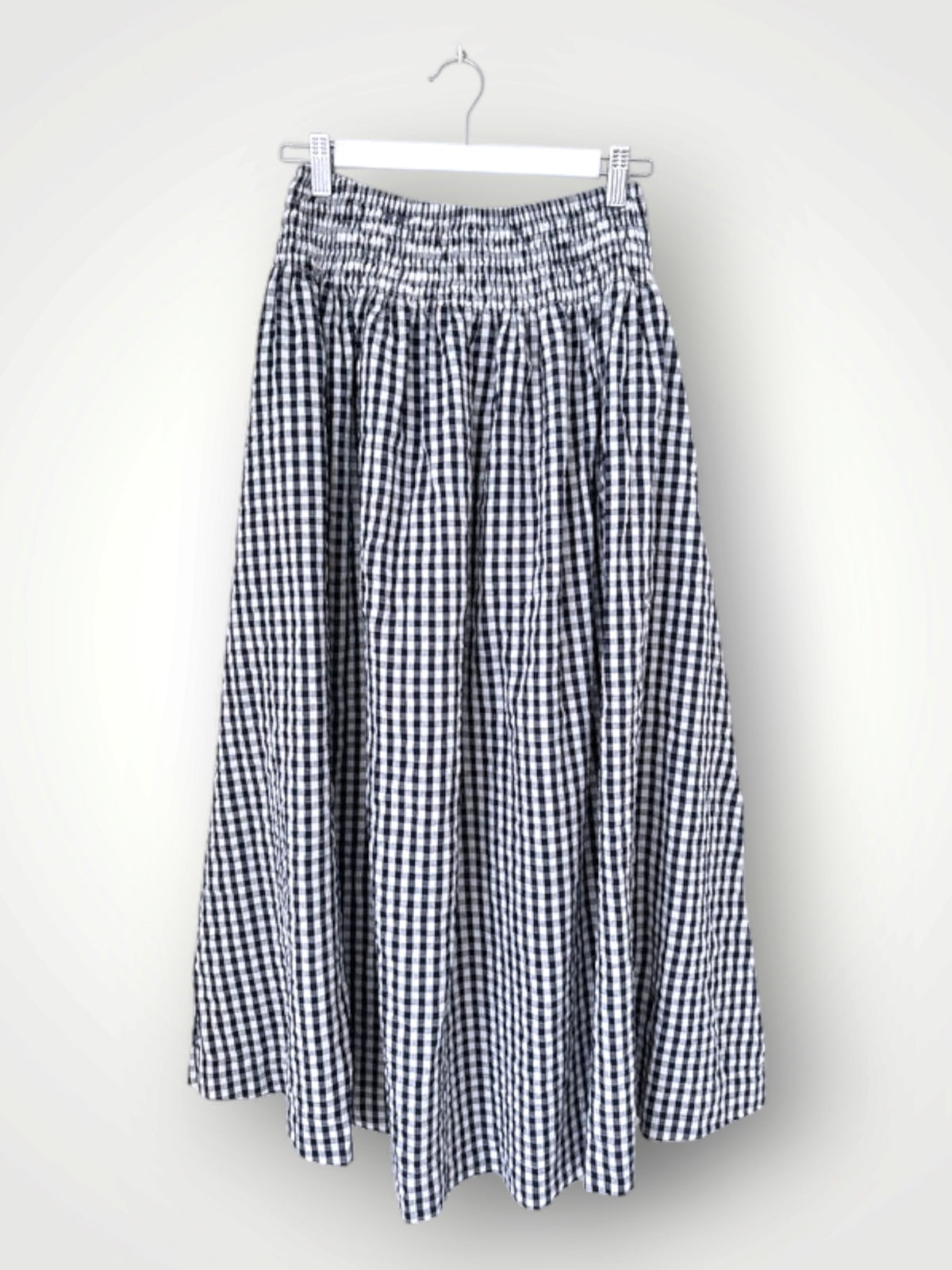 lulu skirt - navy gingham Apparel