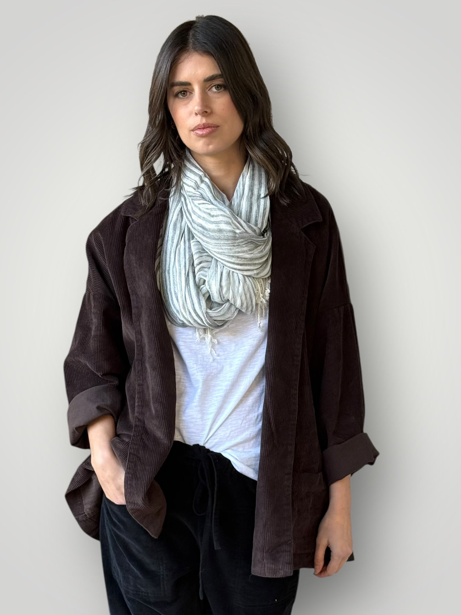 albert blazer - chocolate cord Shirts