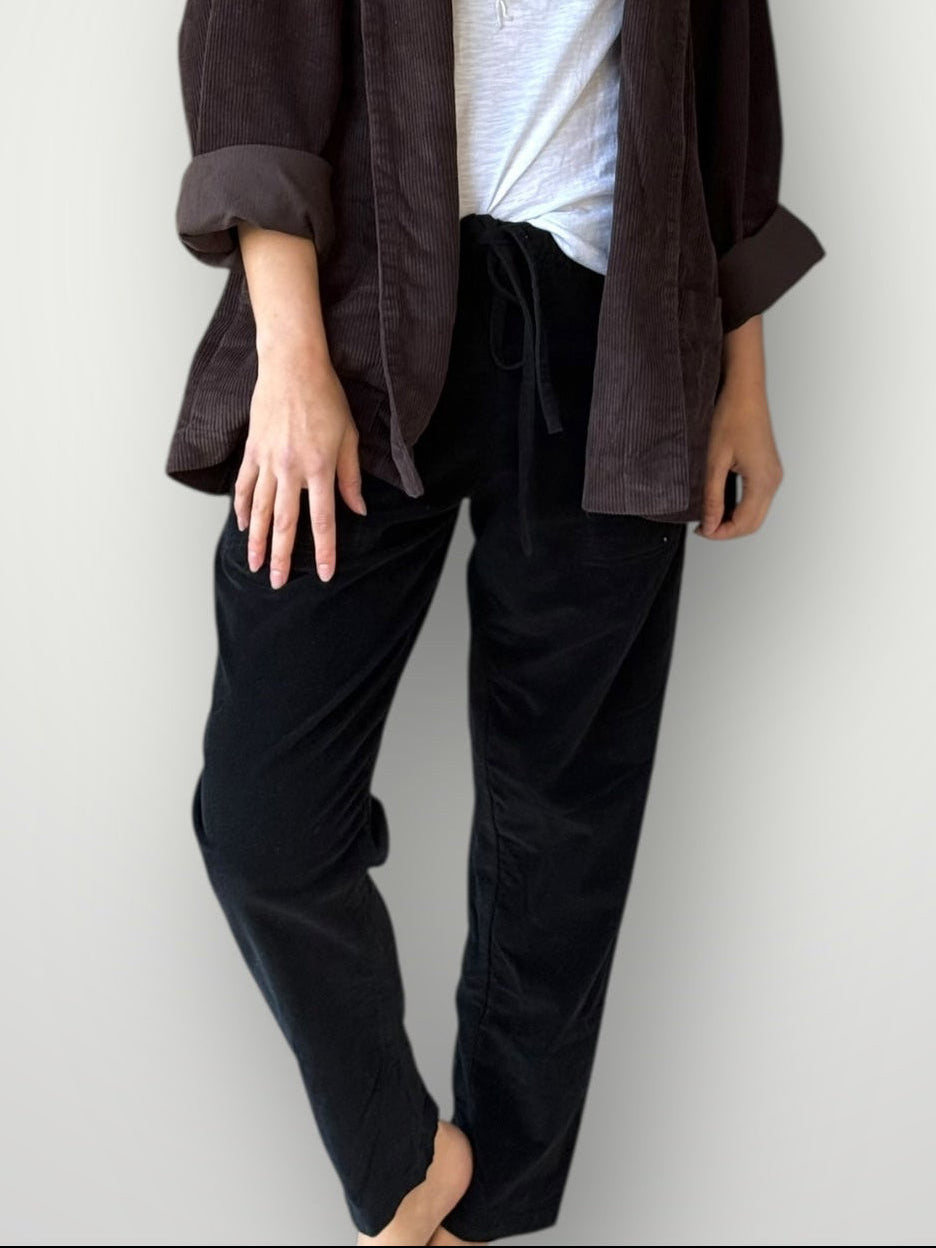 jessie pants - black cord Apparel