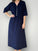 bridget dress - navy cord Apparel