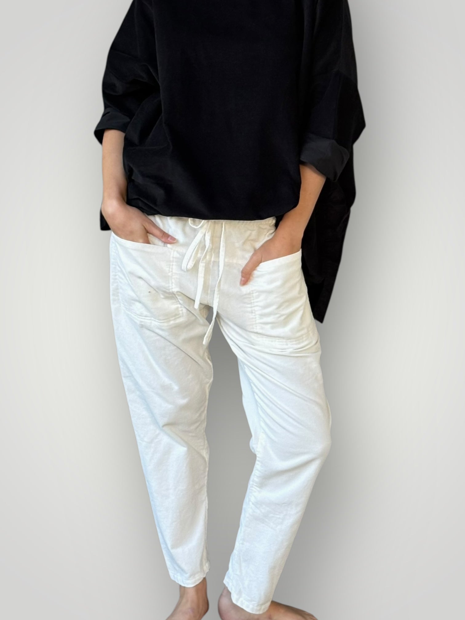 jessie pants - winter white cord Apparel