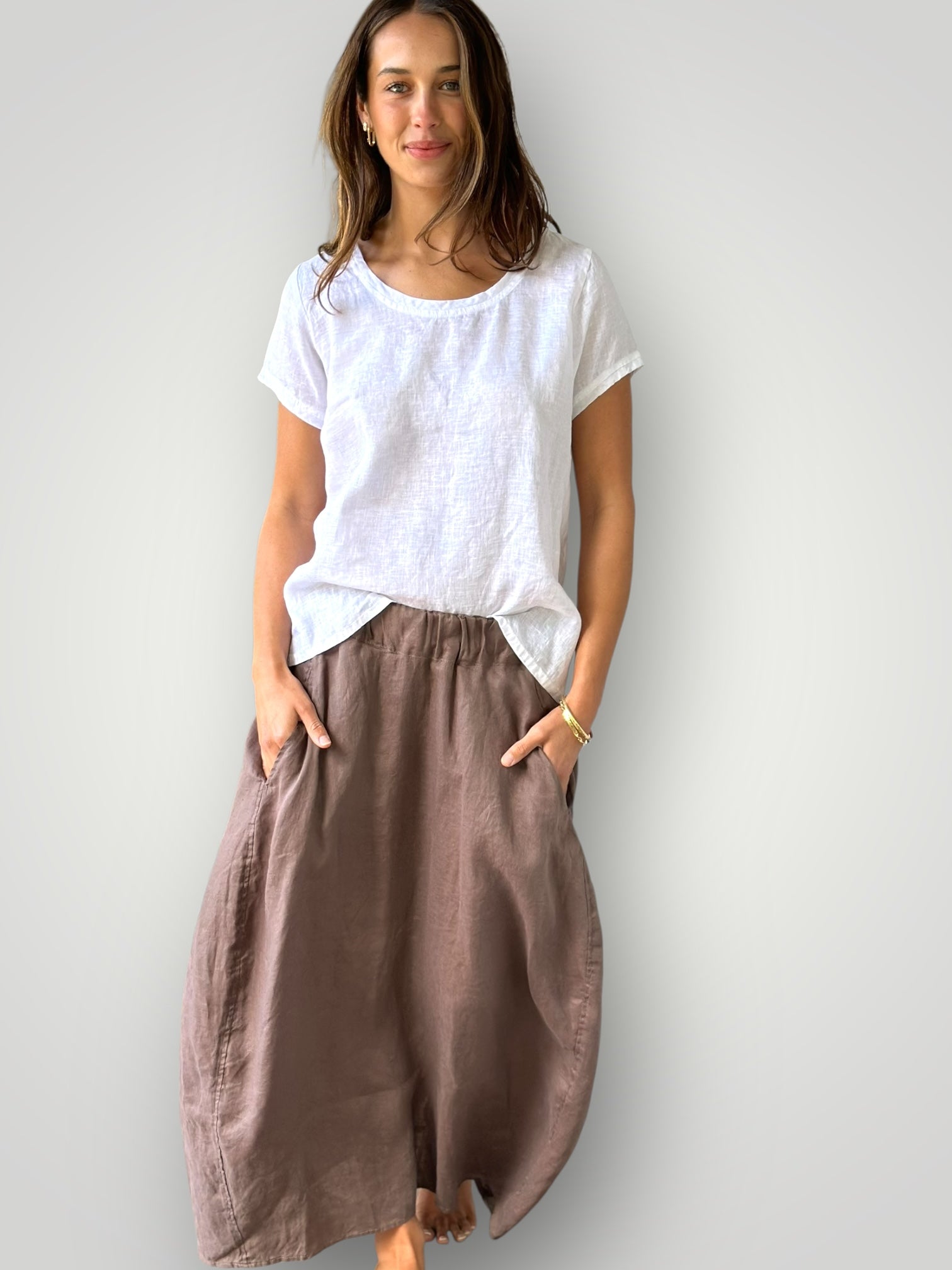 lana skirt - soil linen Apparel