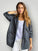 eden blazer - charcoal linen Shirts