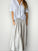 lulu skirt - pewter linen Apparel