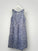 becky dress - cornflower floral linen Apparel