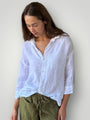 deanna shirt - white linen gauze Apparel