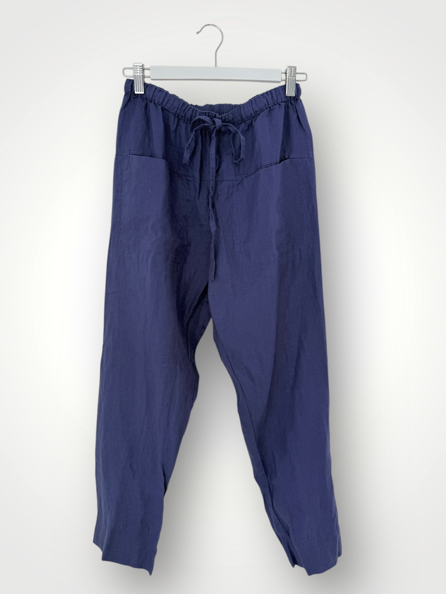 darcy pants - blue dusk linen Apparel
