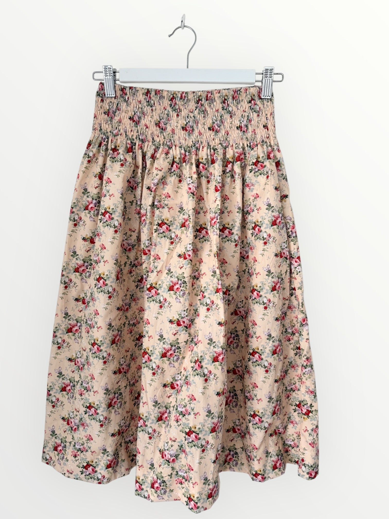 lola skirt - antique floral cotton Apparel
