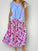 lola skirt - pink bouquet cotton Apparel