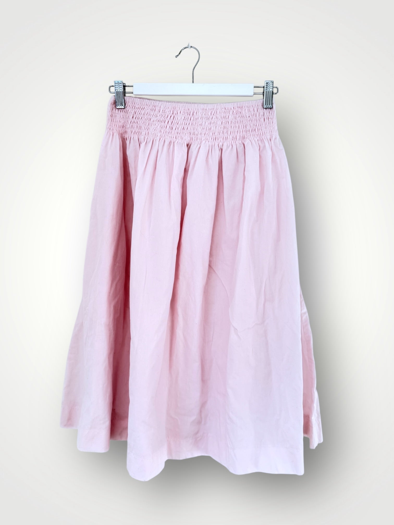 lola skirt - soft pink cotton Apparel