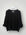 jasper cotton rib knit - black Apparel