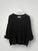 jasper cotton rib knit - black Apparel