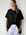 rachael top - black linen gauze Apparel
