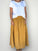 lulu skirt-turmeric linen Apparel