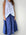 lola skirt - blue dusk linen Apparel