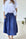 lola skirt - blue dusk linen Apparel