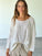 stella jersey - warm white cotton knit Apparel