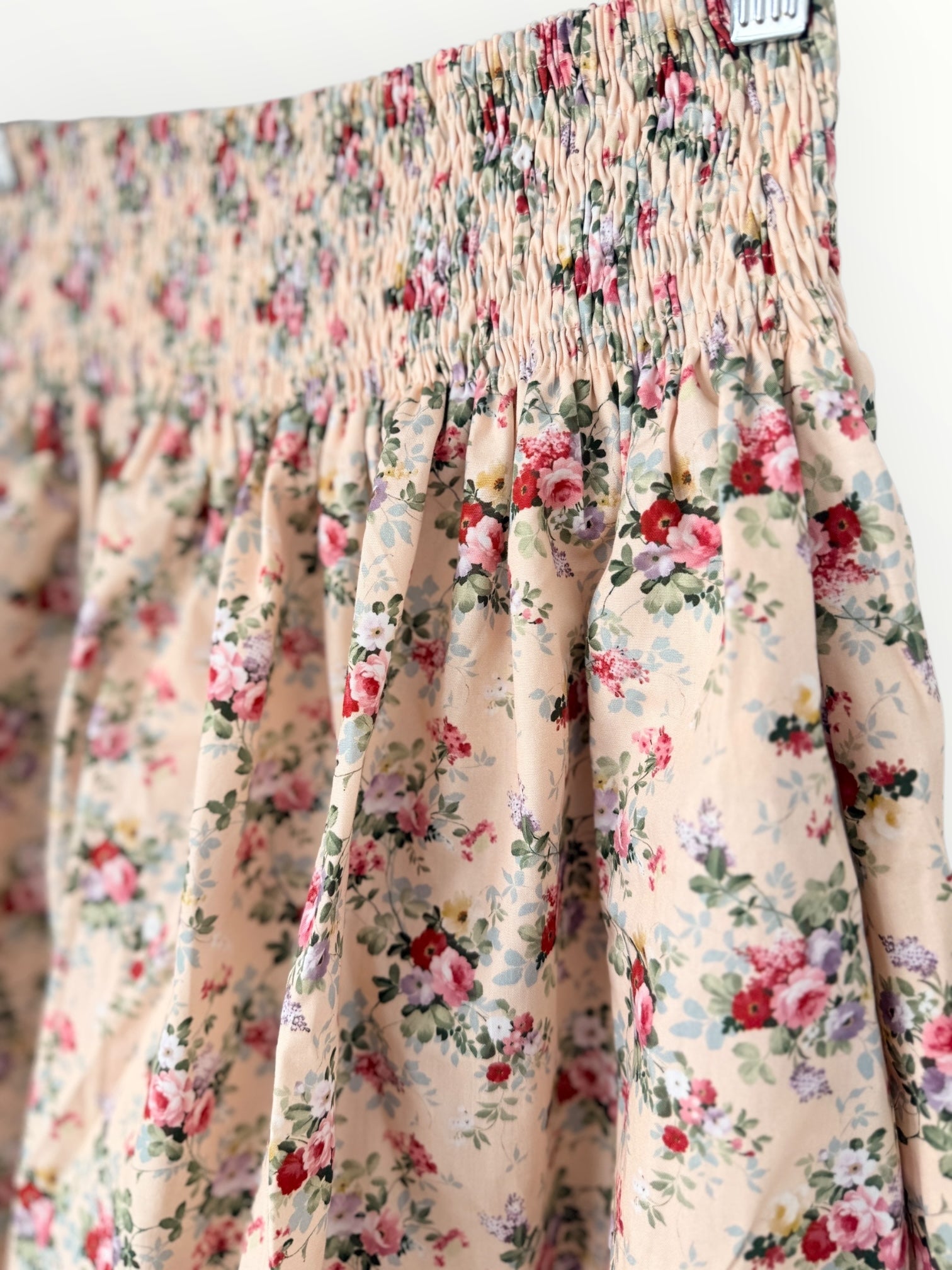 lola skirt - antique floral cotton Apparel