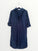 elena shirtdress - navy cotton Apparel