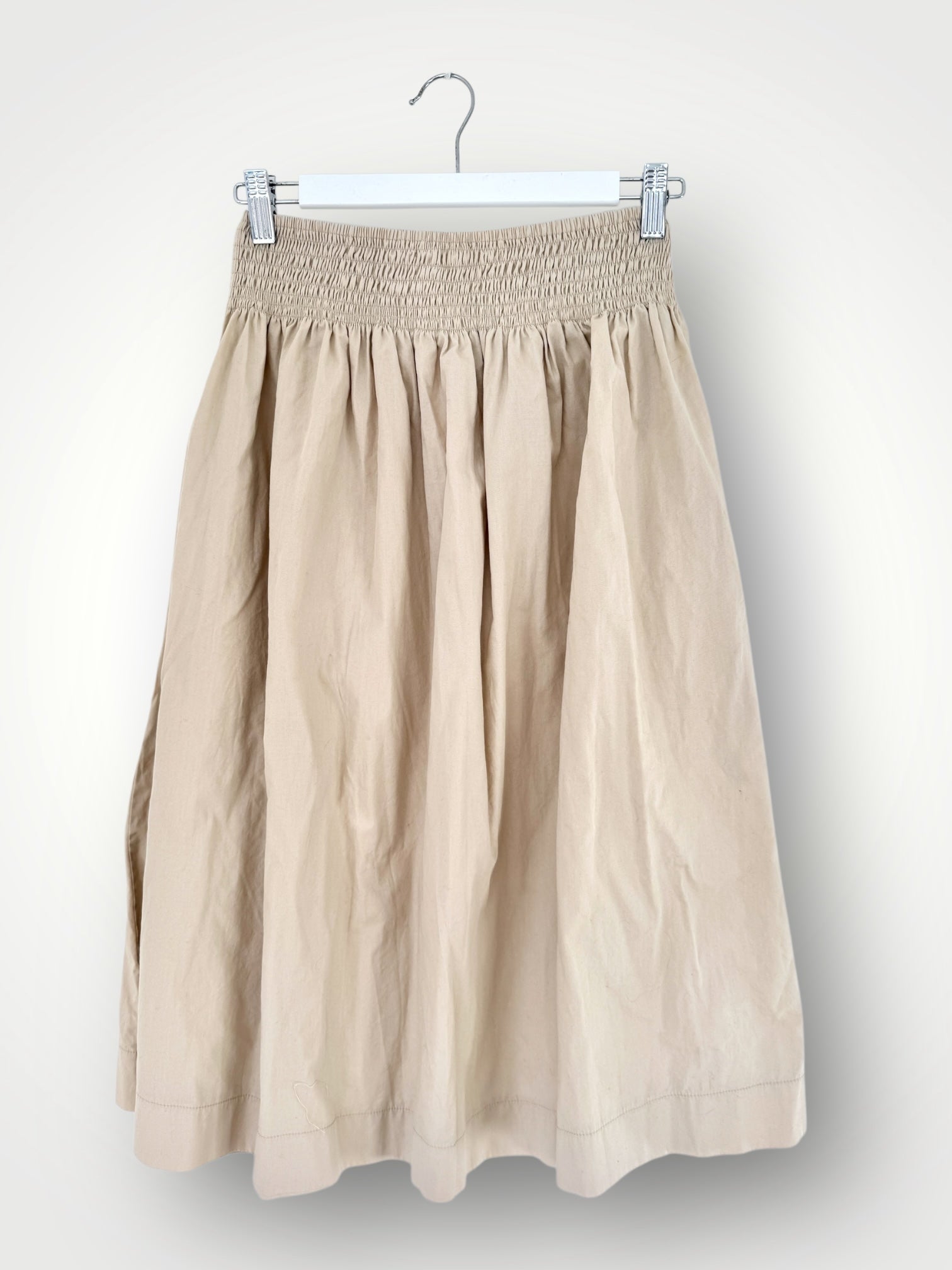 lola skirt - almond cotton Apparel