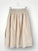 lola skirt - almond cotton Apparel