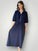 bridget dress - navy cord Apparel