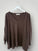 relaxed boyfriend knit- bark cashmere Apparel