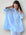 megan shirt - soft blue linen Apparel