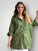 megan shirt - moss linen Apparel