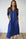 bridget dress - blue dusk linen Apparel