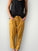 jessie pant-turmeric linen Apparel
