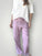 fleur straight leg pants - dusty rose linen Apparel