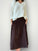 lulu skirt - chocolate cord Apparel