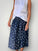 lola skirt - sm navy spot linen Apparel