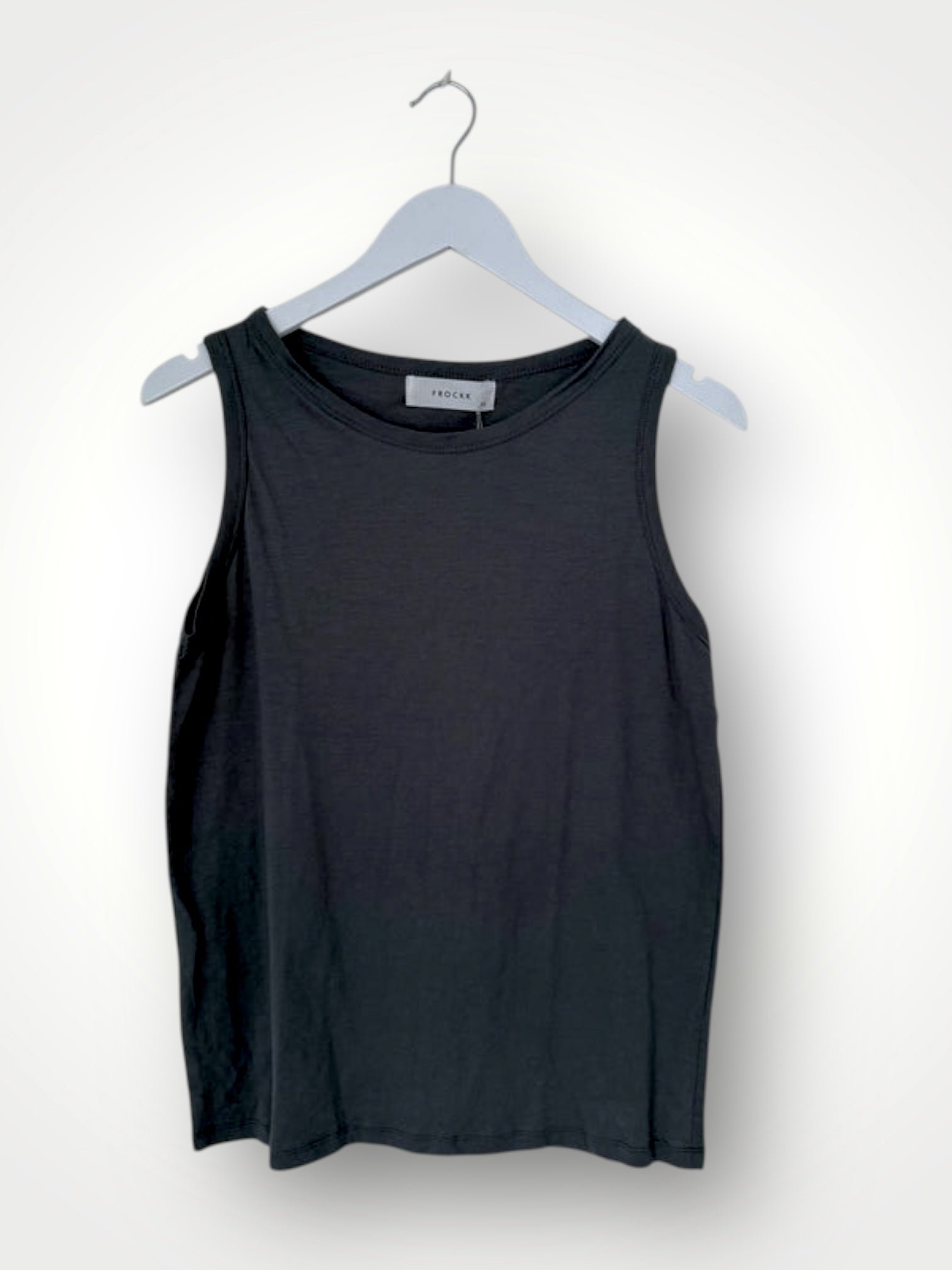 vera tank - black cotton Apparel
