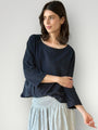 anya top - charcoal cord Apparel