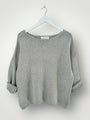 ashton jersey - pebble grey cotton Apparel