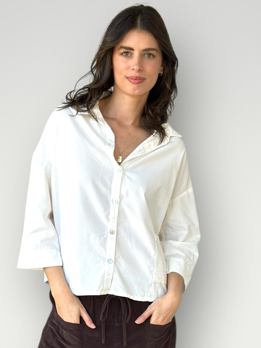deanna shirt - winter white cord Apparel