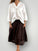 lola skirt - chocolate linen Apparel