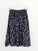 lola skirt - navy floral linen Apparel